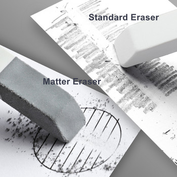 DELI Matte Ink Eraser for Gel Pen Fountain Pen Pencil Correction Students Stationery Γόμα στυλό