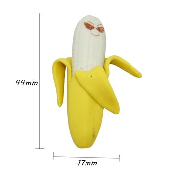 4 τεμ. Kawaii Cute Banana Eraser Fruit Pencil Rubber Καινοτομία για Παιδιά Σχολικά Προμήθειες Μαθητικό Γραφείο