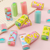5 ks Kawaii kreslené roztomilé gumy pre deti darčekové školské písacie potreby a kancelárske potreby gumy pre deti kreatívne ovocné gumy