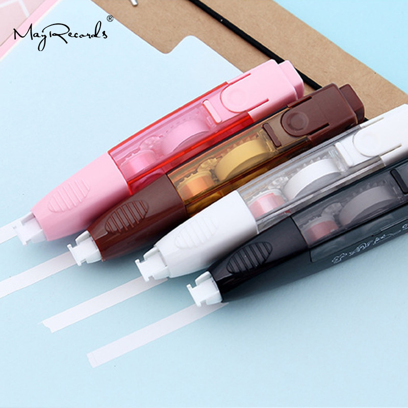 5 mm * 6 m animacinių filmų gyvūnų spaudos koregavimo juosta Kawaii mokyklos rašymo korektorius Kanceliarinės prekės канцелярские товары