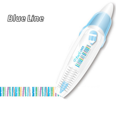 1 tk Dots Liner Dekoratsioonilint Highlighteri märgistamiseks Ajakava päeviku kleebised Kontorikool A7133