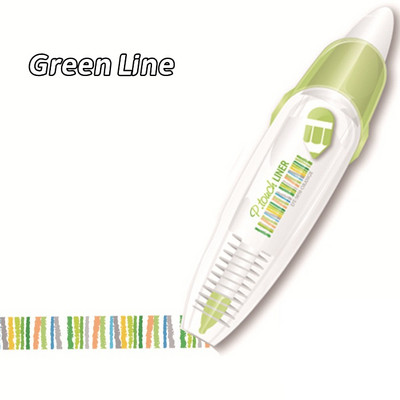 1 tk Dots Liner Dekoratsioonilint Highlighteri märgistamiseks Ajakava päeviku kleebised Kontorikool A7133