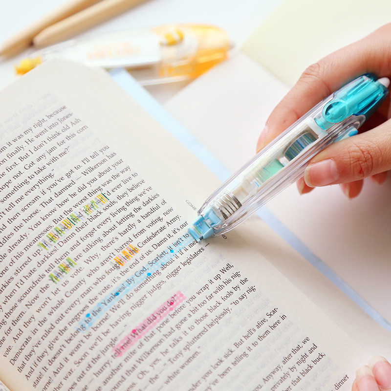 1 buc. Bandă decorativă pentru căptușeală cu puncte pentru marcajul evidențiator, program de corecție, autocolante pentru jurnal, școală de birou A7133