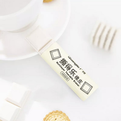 1 kom. Gumica za brisanje u obliku čokolade. Pribor za učenje