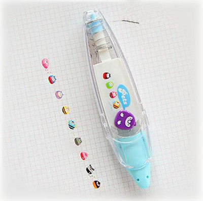 Korėjos raštinės reikmenys mielos naujovės dekoratyvinės korekcinės juostos korekcinės juostos, skirtos mokykloms ir biurui