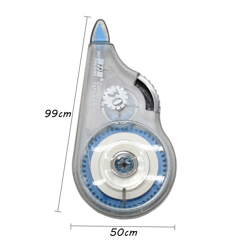 2 bucăți rulouri practice cu bandă corectoare, 10 m lungime, autocolant alb, instrument de papetărie pentru birou