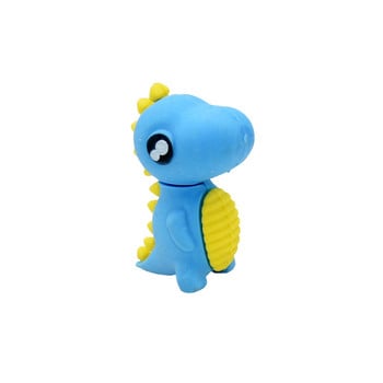 4 τμχ Cute Cartoon Dinosaur Rubber Eraser Student Σχέδιο Σχέδιο Νεωτερισμός Γόμα μολυβιών πλαστελίνης Προμήθειες τέχνης Χαρτικά