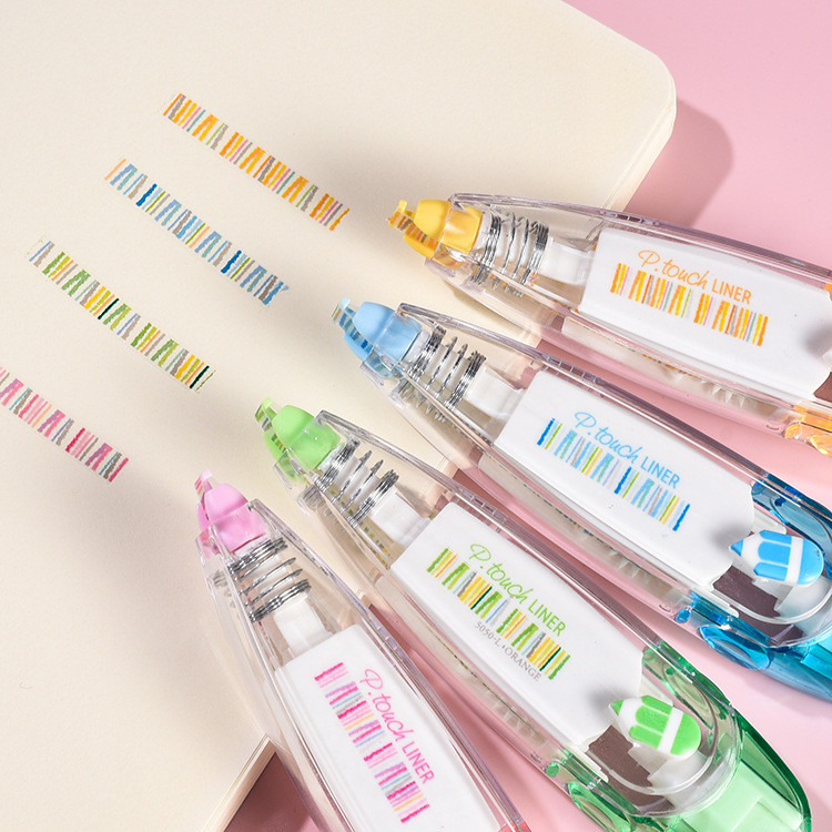 1 buc bandă decorativă cu linie de puncte pentru marcaj de corecție autocolante pentru jurnal Office School F7133