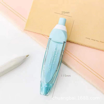 Banda de corecție Kawaii Morandi Tip de apăsare Bandă de corectare albă Papetarie Nucleu înlocuibil Rechizite de birou școlare