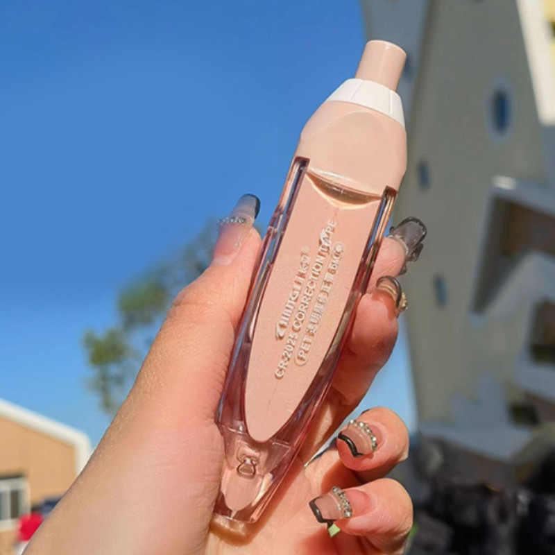 Banda de corecție Kawaii Morandi Tip de apăsare Bandă de corectare albă Papetarie Nucleu înlocuibil Rechizite de birou școlare