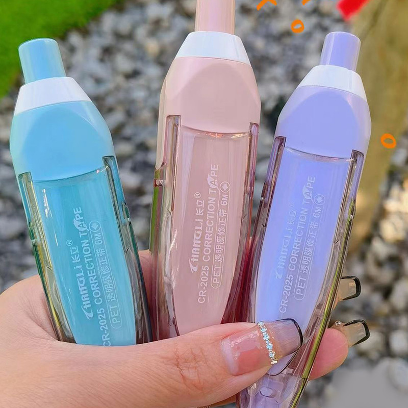 Banda de corecție Kawaii Morandi Tip de apăsare Bandă de corectare albă Papetarie Nucleu înlocuibil Rechizite de birou școlare