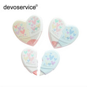2 buc/lot Love Heart Bandă de corectare Material Escolar Kawaii Papetarie Lichid de corecție Rechizite școlare de birou Papelaria 10M