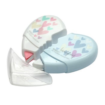 2 τεμ./Lot Love Heart Correction Tape Υλικό Escolar Kawaii Stationery Correction Fluid Σχολικά είδη Papelaria 10M