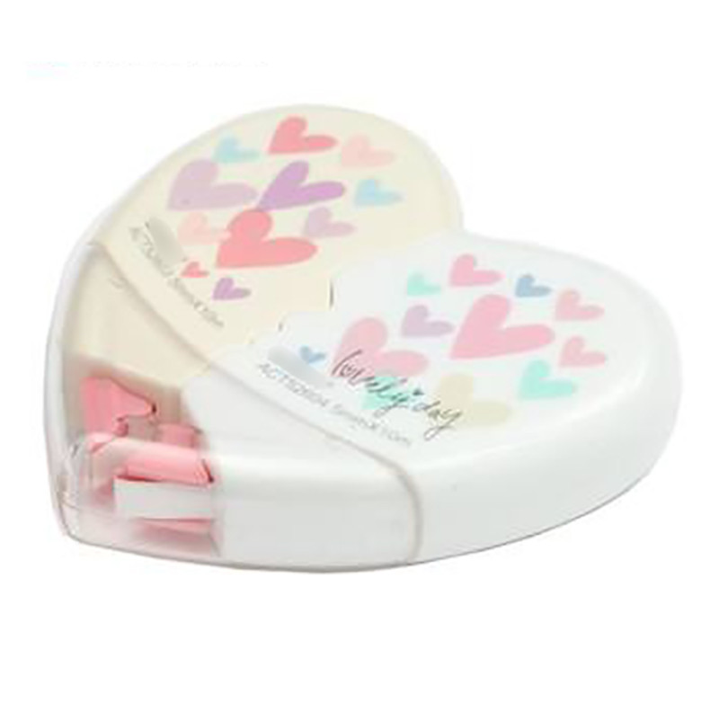 2 buc/lot Love Heart Bandă de corectare Material Escolar Kawaii Papetarie Lichid de corecție Rechizite școlare de birou Papelaria 10M