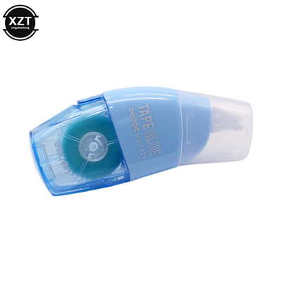 1Pcs Deli Dvostrano ljepljivi valjak Ljepilo Samoljepljive točkice Valjak Dozator trake Uredski pribor Školski pribor