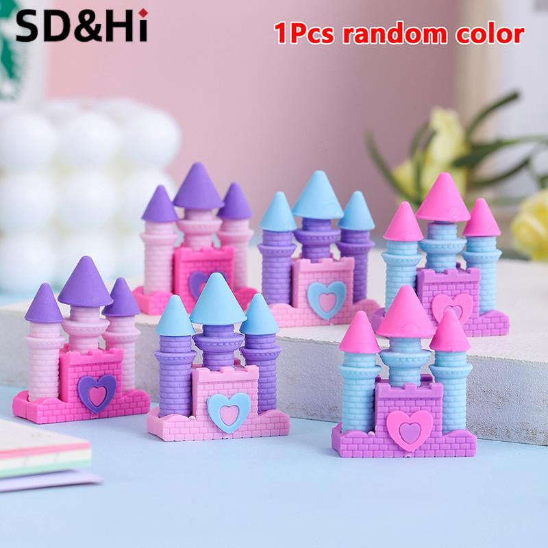 1 vnt Creative Dream Castle Trintukas Kūrybiškas studentas, rašantis piešimas guminis mokyklinis reikmenys, raštinės reikmenys, dovanos vaikams