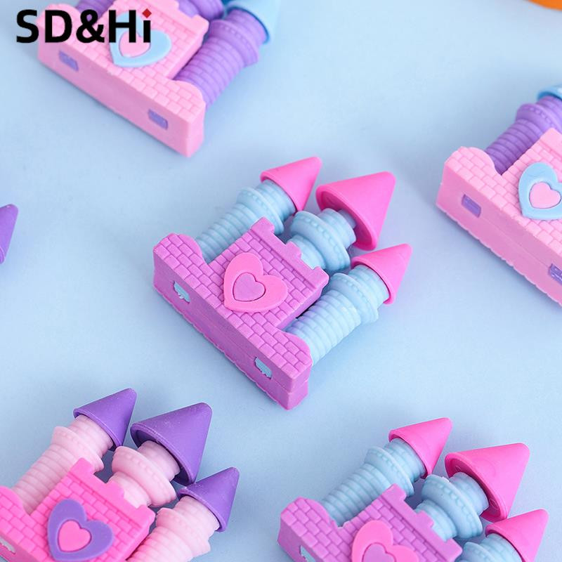 1 vnt Creative Dream Castle Trintukas Kūrybiškas studentas, rašantis piešimas guminis mokyklinis reikmenys, raštinės reikmenys, dovanos vaikams