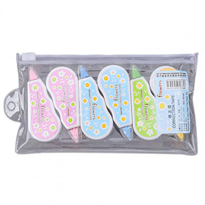 Lihtne hoiustada 5 stiili Parandage valed kirjutuslindi rullid statsionaarsed tarvikud