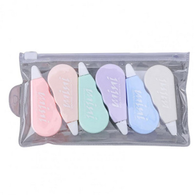 Lihtne hoiustada 5 stiili Parandage valed kirjutuslindi rullid statsionaarsed tarvikud