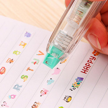 Cute Cat Dog Owl Print Press Correction Tape Diary Scrapbooking Διακοσμητικό στυλό