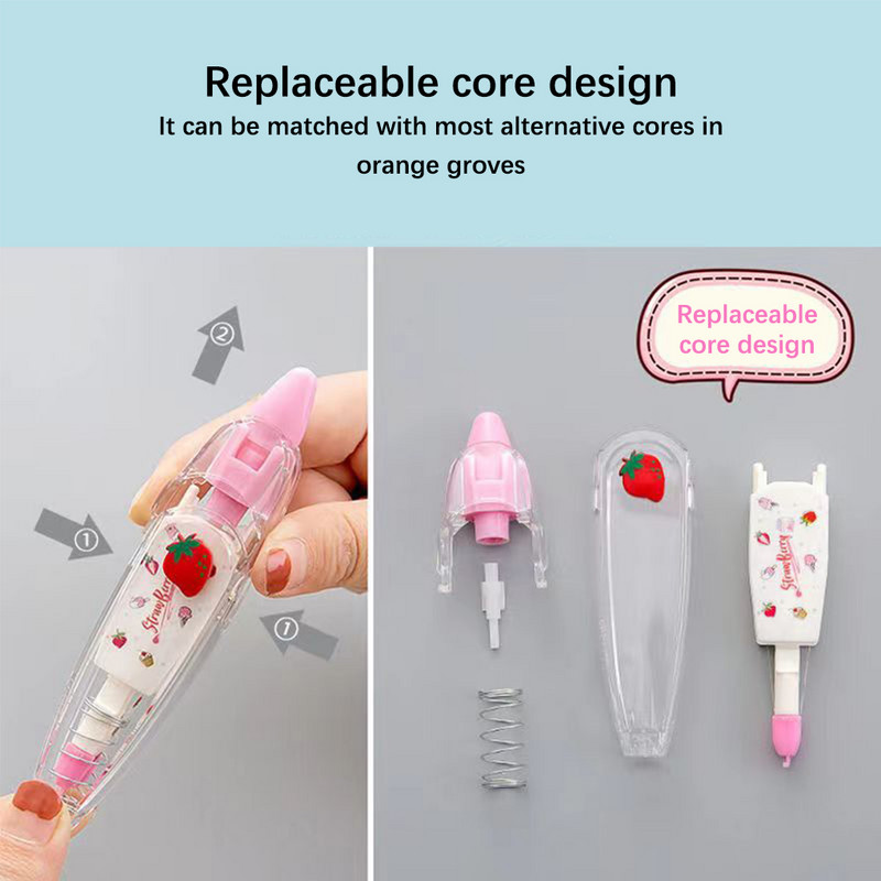 Traka za ispravljanje Slatki izgled Uredski dodaci Naljepnica za pisanje Ručno držanje DIY Rekvizit Uzorak čaše za učenike