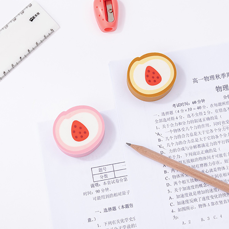 Pisaći pribor Vrećica za slatkiše Gumica za tortu Kreativna gumica za crtani oblik Pribor za učenike