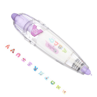 1 vnt Animacinių filmų korekcinė juosta Kawaii Flower Plant Nėrinių vadovas Dienoraščio dekoravimas Studentų raštinės reikmenys Mokykliniai biuro reikmenys