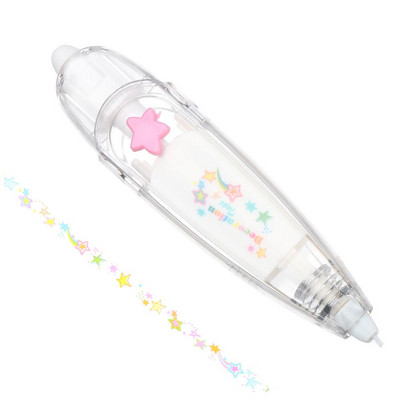 1 vnt Animacinių filmų korekcinė juosta Kawaii Flower Plant Nėrinių vadovas Dienoraščio dekoravimas Studentų raštinės reikmenys Mokykliniai biuro reikmenys