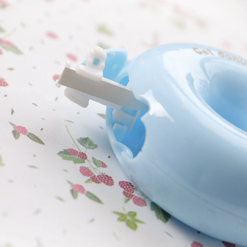 1kom Mini Tasty Donuts Korektivna traka 5mm*8m Bijela korektivna maskirna traka Candy Corrections Uredski pribor za školu A6494