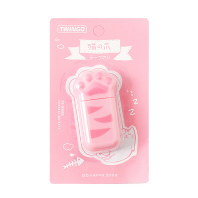 1 bucată bandă corectoare gheare de pisică bandă corectoare portabilă articole de papetărie de birou promoționale premiu pentru elevi rechizite școlare