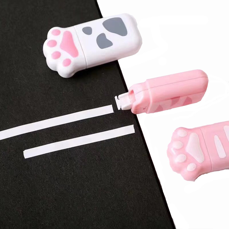 1 bucată bandă corectoare gheare de pisică bandă corectoare portabilă articole de papetărie de birou promoționale premiu pentru elevi rechizite școlare