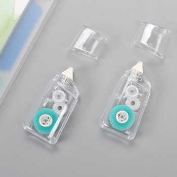 1 ΤΕΜ. Lovely διπλής όψης αυτοκόλλητες κουκκίδες Stick Rolle Tape Dispenser Tape Cutter με επαναγεμισμό προμήθειες γραφείου