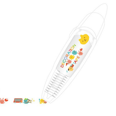 Nėrinių korekcinė juosta Kūrybiška miela preso tipo dekoravimo juosta Studentų raštinės reikmenys DIY animacinių filmų juosta Korėjos raštinės reikmenys