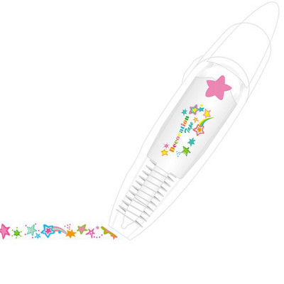 Nėrinių korekcinė juosta Kūrybiška miela preso tipo dekoravimo juosta Studentų raštinės reikmenys DIY animacinių filmų juosta Korėjos raštinės reikmenys