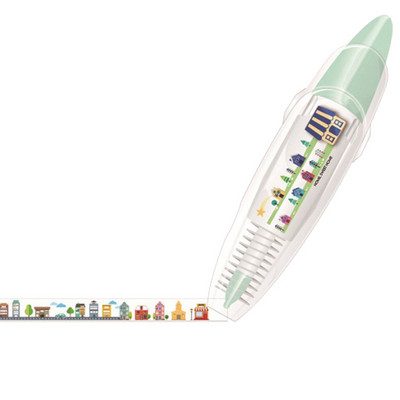 Nėrinių korekcinė juosta Kūrybiška miela preso tipo dekoravimo juosta Studentų raštinės reikmenys DIY animacinių filmų juosta Korėjos raštinės reikmenys