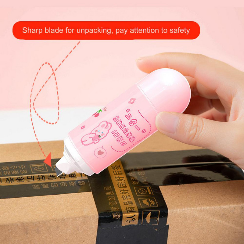 Izturīgs termiski jutīgs papīra korekcijas šķidrums ar griezēju vieglu korekcijas šķidrumu, kas labi pārklāj biroju