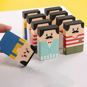 Creative Old Man Series Gumice Kawaii gumena olovka Gumica za školu Korejski pribor Slatki dječji alati za pisanje Uredski materijal