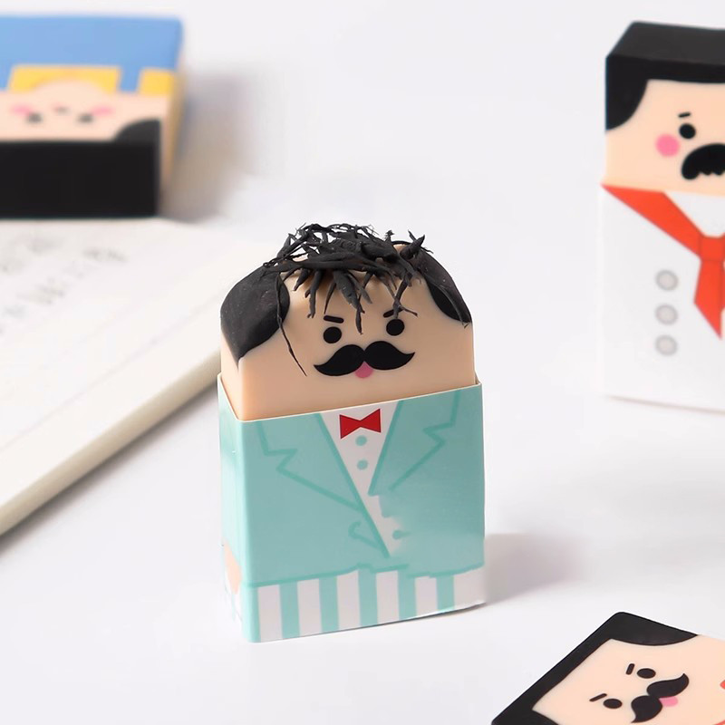 Creative Old Man Series Gumice Kawaii gumena olovka Gumica za školu Korejski pribor Slatki dječji alati za pisanje Uredski materijal
