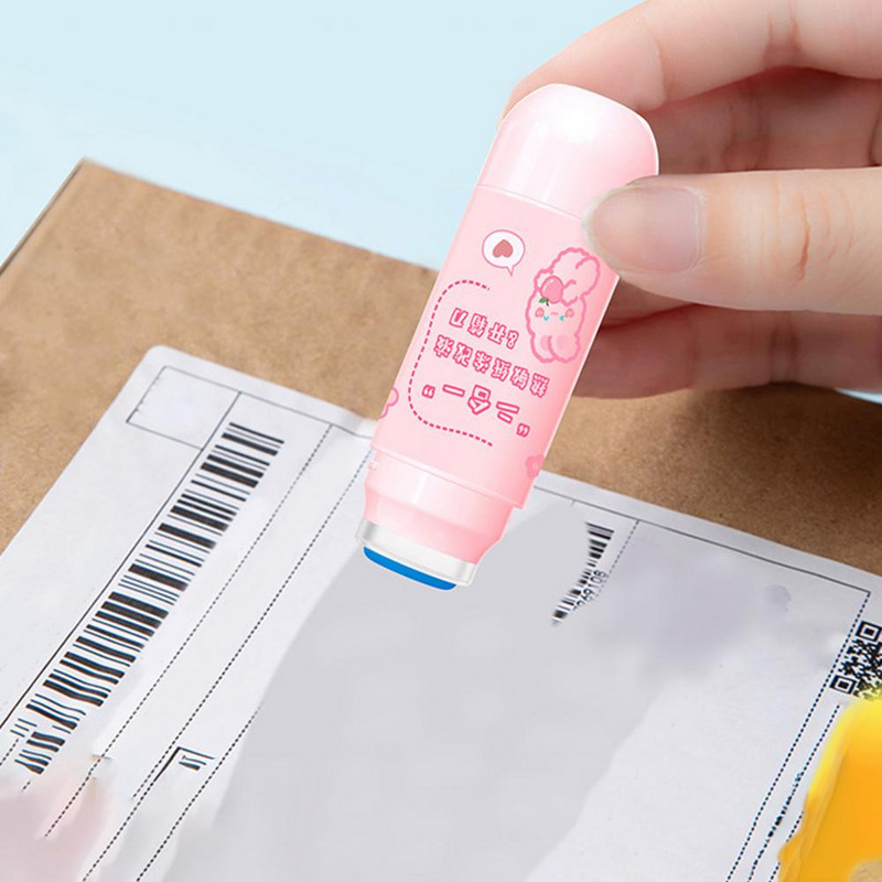 Izdržljiva, praktična gumica za brisanje, brzo sušenje, tekućina za ispravljanje toplinski osjetljivog papira s rezačem Štiti privatnost