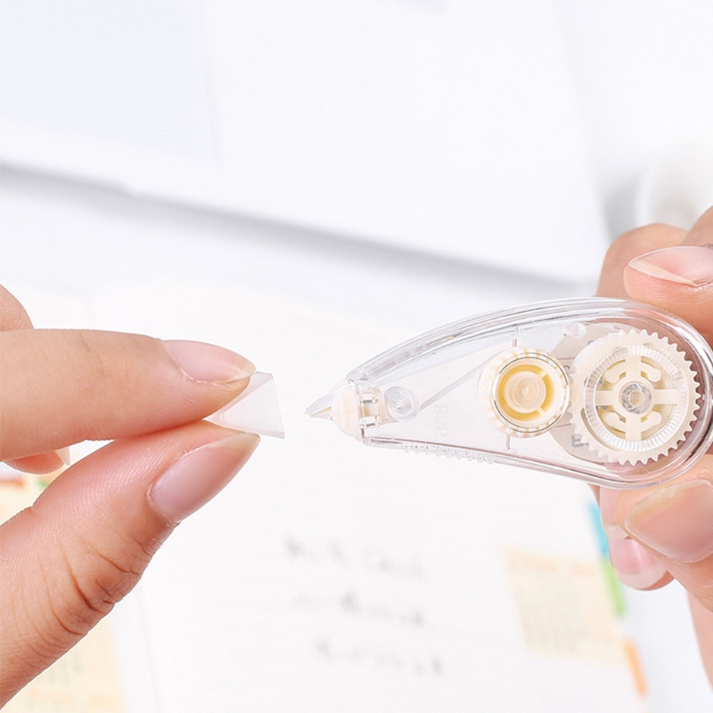 2 bucăți cu bandă corectoare drăguță, mini role, gumă de șters albă, papetărie de birou și școală P9JD