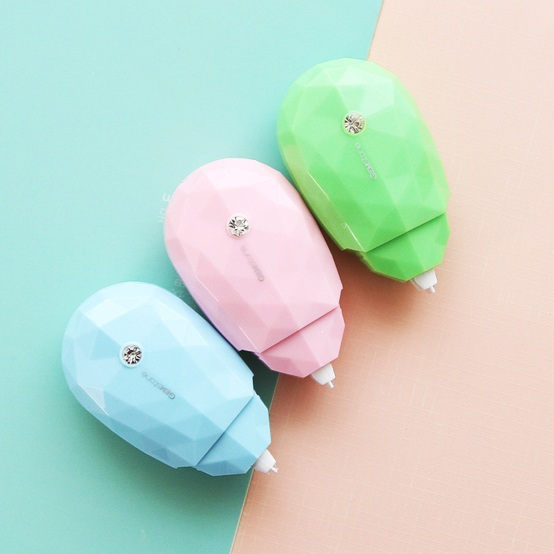 1kom Mini korektivna traka s dragim kamenjem 5mm*6m Bijela maskirna traka Uredski školski pribor A6980