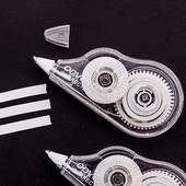 Jednostavna prozirna korektivna traka Slatki prijenosni studentski uredski pribor za korekcijske trake