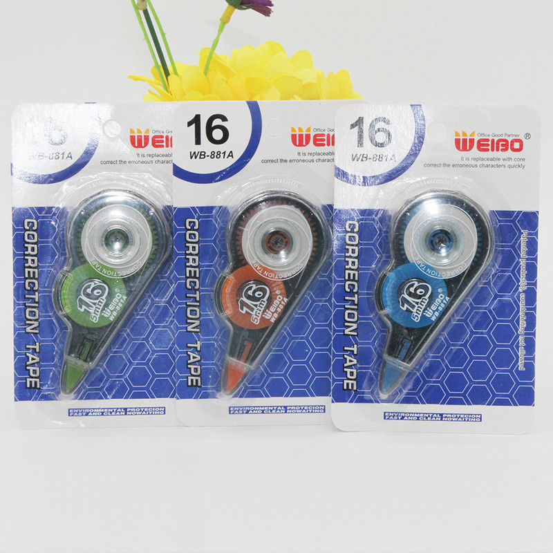 881A Bandă de corectare Mini Fashion Roller Corectare albă Studenți Papetarie Școală Accesorii de birou