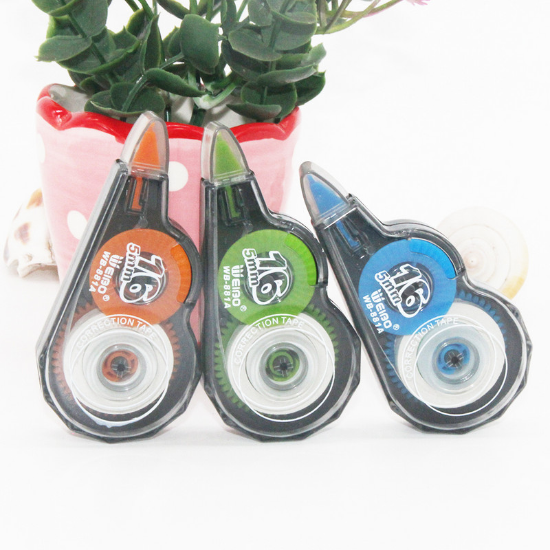881A Bandă de corectare Mini Fashion Roller Corectare albă Studenți Papetarie Școală Accesorii de birou