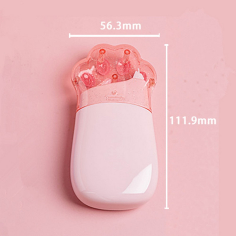 Bandă de corecție Kawaii de 30M în formă specială drăguț de labe de pisică, acoperire bună, corector de ștergere, cadou de papetărie școlară