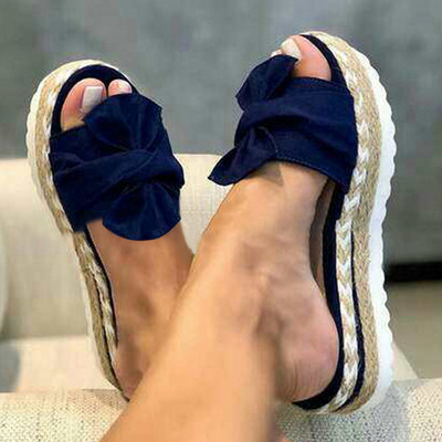 Ljetne modne sandale Ženske cipele Cipele s otvorenim prstima Ženske cipele za slobodno vrijeme Ženske debele sandale na klin Sandale za vanjske cipele Mujer