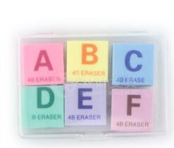 1 set korejskih pisaćih alfanumeričkih gumica za dječji set Slatka mala gumica za brisanje Školski pribor Proizvod za ispravljanje pisanja