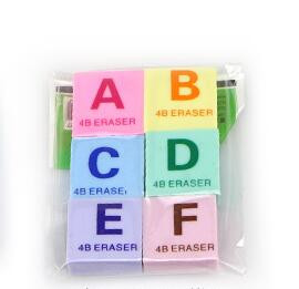 1 set korejskih pisaćih alfanumeričkih gumica za dječji set Slatka mala gumica za brisanje Školski pribor Proizvod za ispravljanje pisanja