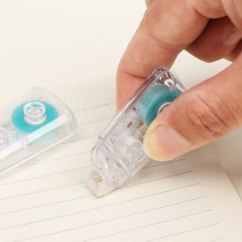 Dozator de bandă de adeziv cu două fețe cu puncte adezive, reîncărcabil pentru Scrapbooking, decor, articole de papetărie de birou