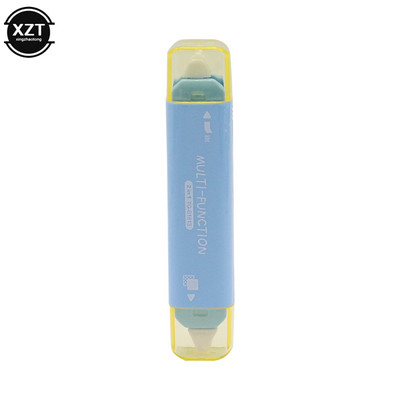 Kawaii doi într-unul mini bandă de corecție cu cap dublu bandă adezivă adeziv punctiform papetărie pentru învățare rechizite școlare